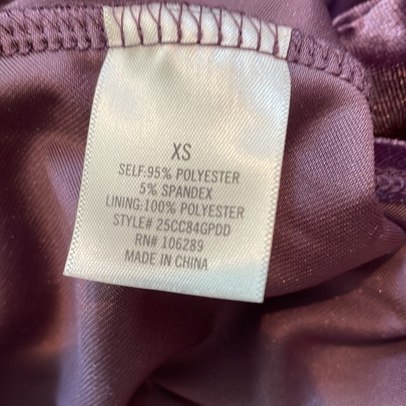 Maeve Tie Strap Velvet Mini Dress - Picture 5 of 5